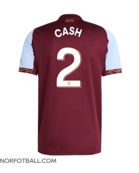 Billige Fotballdrakt Aston Villa Matty Cash #2 Replika Hjemmedrakt 2025-26 Kortermet